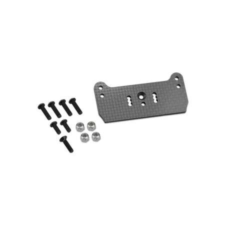 F2 Truggy Body Mount Adaptor C/F-RC8T3.2