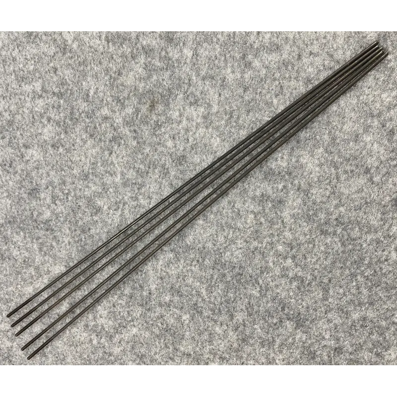 M3 Rod 300mm with M3 thread end (pk5) black