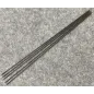 M3 Rod 300mm with M3 thread end (pk5) black