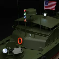 PROBOAT 21-inch Alpha Patrol Boat (DAMAGED & REPAIRED)