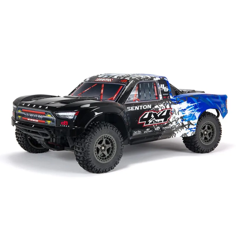 Senton 4X4 3S BLX Firma SLT3 Short Course Truck RTR Blue/Bla Senton 4X4 3S BLX Firma SLT3 Short Course Truck RTR Blue/Bla