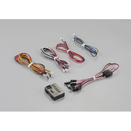 killerbody LED Light System w/Control Box (12 LEDS) (Fit for 1/10 RC Car)