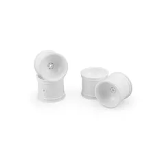 Super Dish Rustler/Stampede front wheel white 4pcs