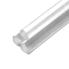 300mm x 6mm Diameter Cast Acrylic Rod
