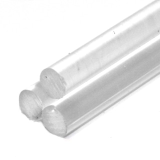 300mm x 10mm Diameter Cast Acrylic Rod