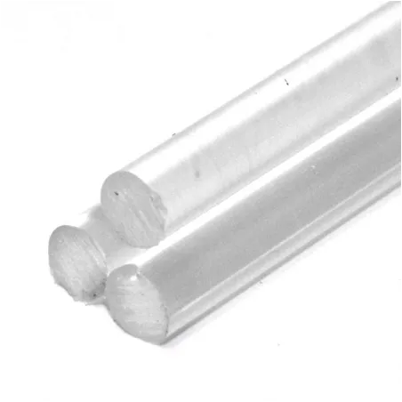 1m x 10mm Diameter Cast Acrylic Rod