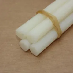 300mm x 16mm diameter Natural Nylon 66 R