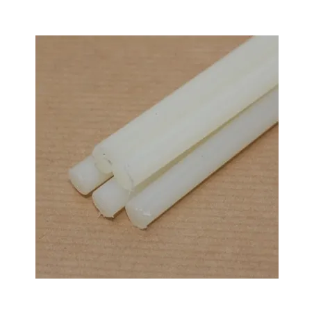 300mm x 6mm diameter Natural Nylon 66 Ro
