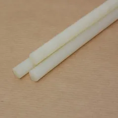 300mm x 8mm diameter Natural Nylon 66 Ro