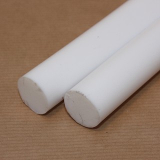 1 metre x 20mm diameter PTFE Rod
