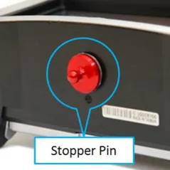 Stopper Pin For Tx Tray (Silver)