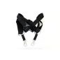 NECK STRAP-BLACK DOUBLE V2