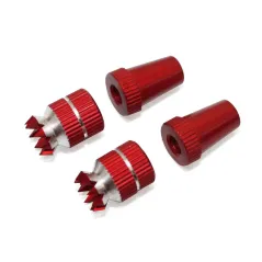 JR TX STICK ENDS SET M4 (RED)
