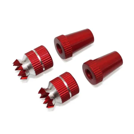 JR TX STICK ENDS SET M4 (RED)
