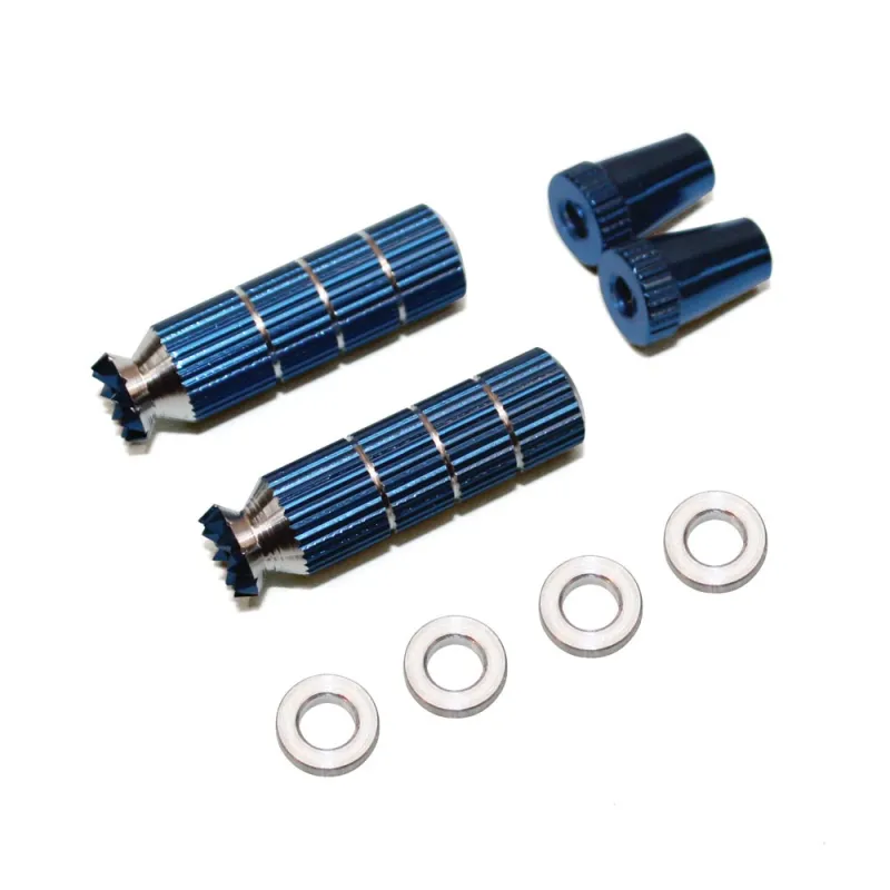 JR TX LONG STICK ENDS SET M4 (BLUE)