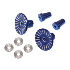 FUTABA TX MUSHROOM STICK ENDS SET M3(BLU
