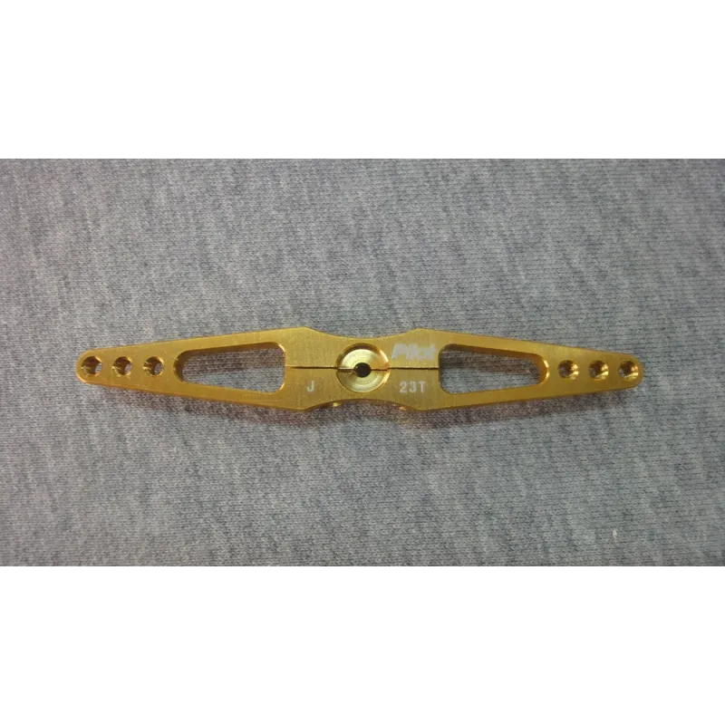 JR DOUBLE ALUMINIUM SERVO ARM 3.2in
