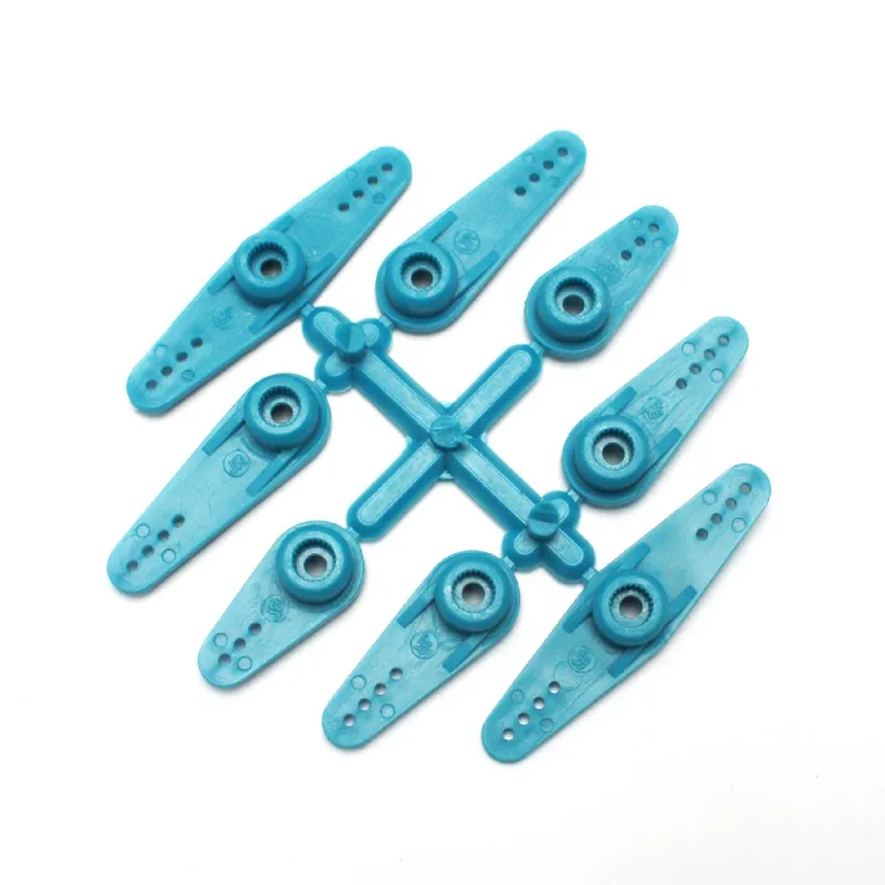 HEAVY DUTY SERVO ARM (SET) JR (BLUE)