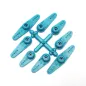 HEAVY DUTY SERVO ARM (SET) JR (BLUE)