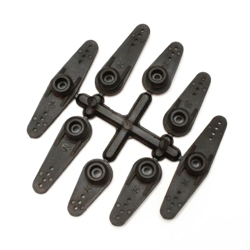 HEAVY DUTY SERVO ARM (SET) HITEC (BLACK)
