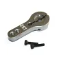 SUPER HEAVY DUTY SERVO ARM FUTABA (GREY)