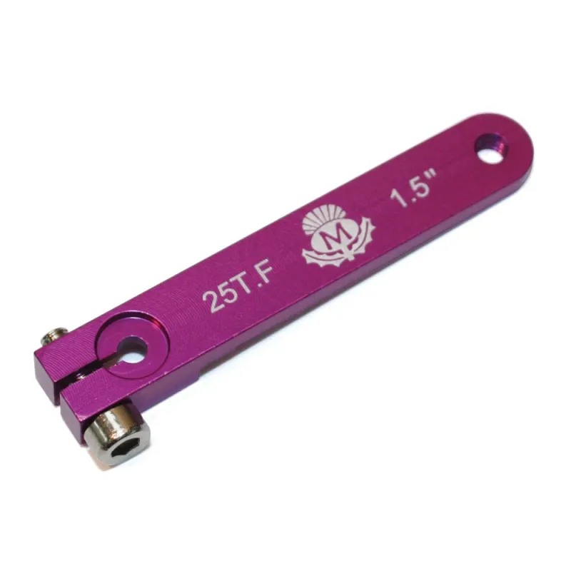 FUTABA ALUMINIUM SERVO ARM 1.5IN M3-PURP