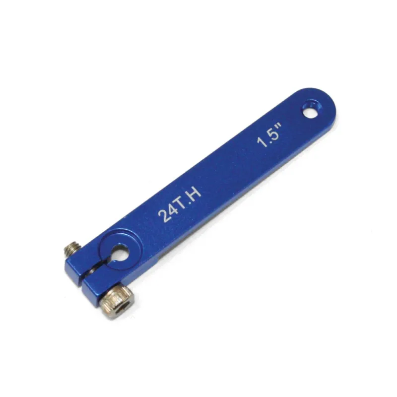HITEC ALUMINIUM SERVO ARM 1.5IN M3(BLUE)