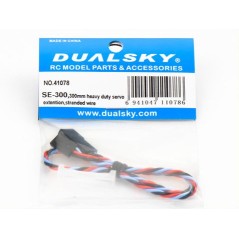 DUALSKY SE-300 HD SERVO EXT LEAD 300MM