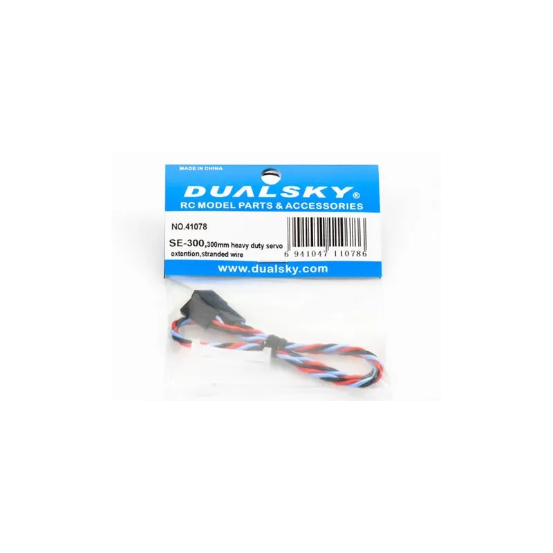 DUALSKY SE-300 HD SERVO EXT LEAD 300MM