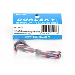 DUALSKY SE-450 HD SERVO EXT LEAD 450MM
