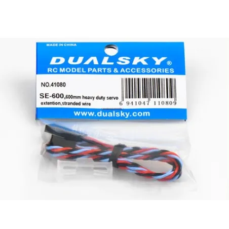DUALSKY SE-600 HD SERVO EXT LEAD 600MM