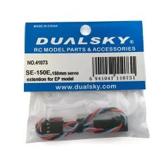 DUALSKY SE-150E SERVO EXT LEAD 150MM