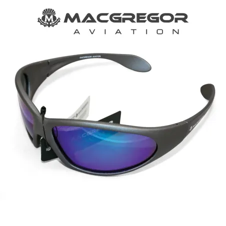 MACGREGOR SUNGLASSES GREY / BLUE LENS