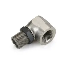 Muffler right angle adaptor