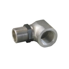Muffler right angle adaptor