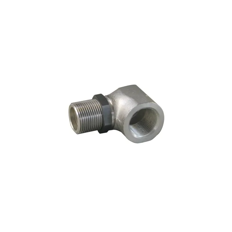 Muffler right angle adaptor