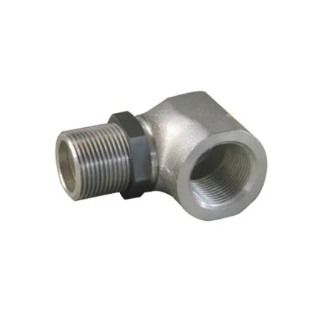 Muffler right angle adaptor