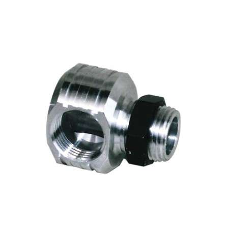 Muffler right angle adaptor M12