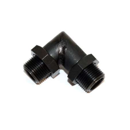 Muffler Right Angle Manifold M10