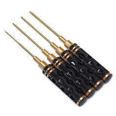 EXTRA HARD TITANIUM HEX SCREWDRIVERS