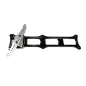 RUDDER 3 TRAY 4inch (M3) BLACK