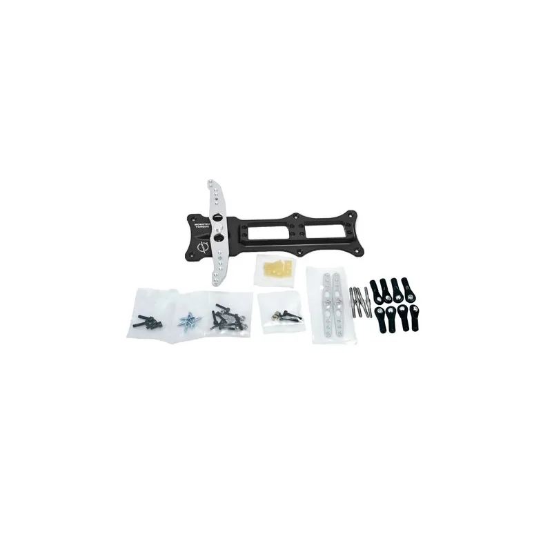 RUDDER 2-TRAY 4.0inch (4-40) BLACK