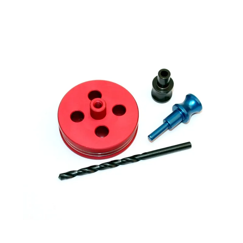 Drilling Jig Set 4SS (Drill: 4.3mm) - RED