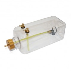 TRANSPARENT FUEL TANK 1000ml WITH COVER