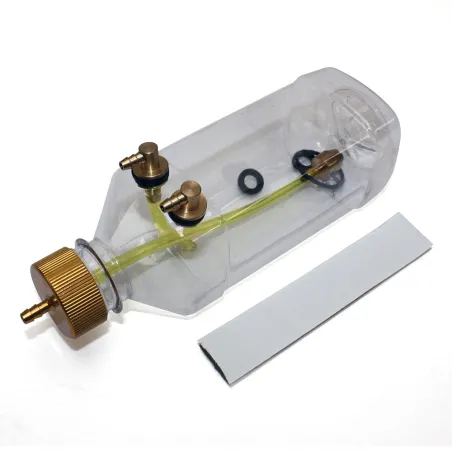 TRANSPARENT FUEL TANK 360ml WITH COVER