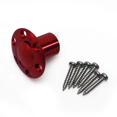 SCALE FUEL FILLER CAP-D30mm (RED)