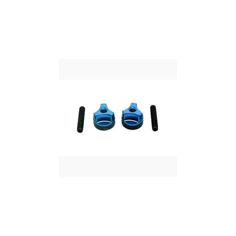 WING BOLTS M6 (steel) (BLUE)
