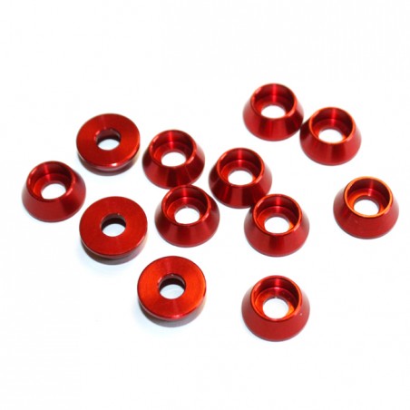 CAP BOLT WASHER 4.0 (RED)