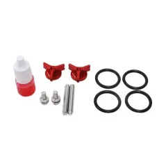WING BOLT M6 V2 (Al screw-Lock Type) RED