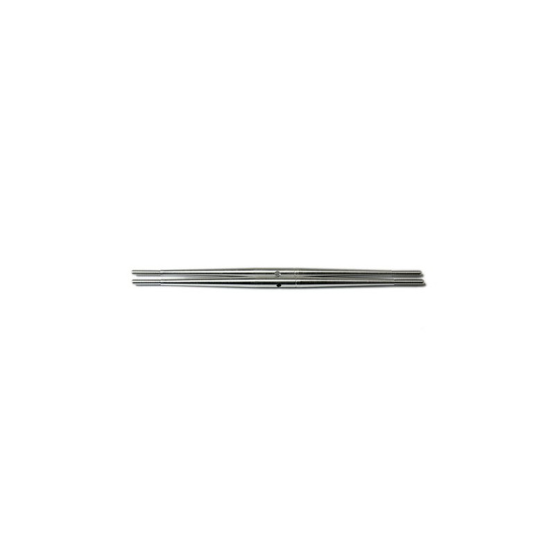 AL TURNBUCKLE PUSHROD 90mm (M3) SILVER